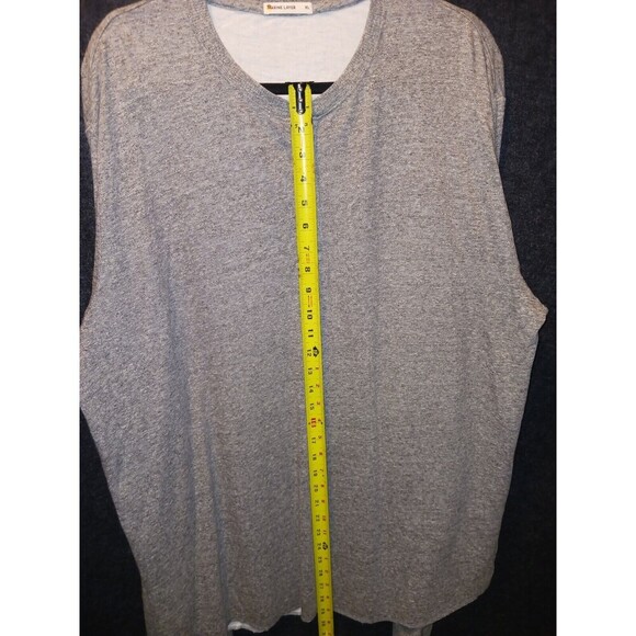 Marine Layer Double Knit Long Sleeve Henley Heather Gray XL Men's 13727 NWT $78 - Picture 7 of 8